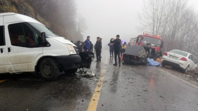 Ordu'da kaza: 2 ölü, 4 yaralı