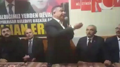 AKP - MHP toplantısında gergin anlar!