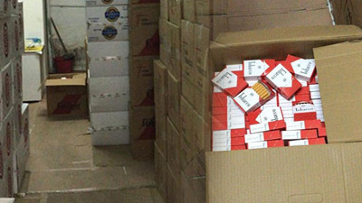 Samsun'da kaçakçılık operasyonu