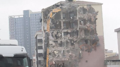 Kartal'da çöken bina hakkında yeni gelişme