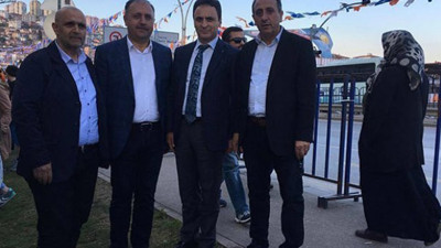 Milli Eğitim Müdürü AKP mitinginde