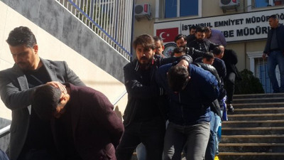 İstanbul'da 26 kişilik gasp çetesine operasyon