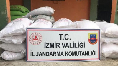 Bergama'da sahte gübre operasyonu