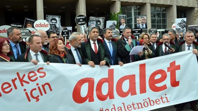 Ankara Barosu'ndan 'Adalet Nöbeti'