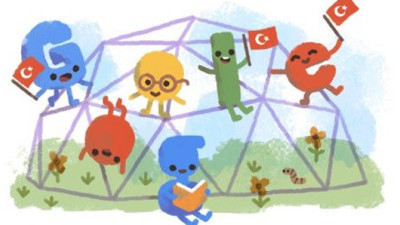23 Nisan Google'da Doodle oldu! Google’ın 23 Nisan doodle nasıl?