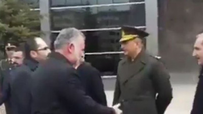 Komutan HDP'li Bilgen ile tokalaşmadı