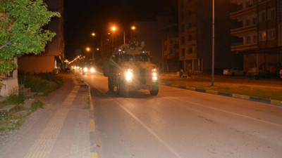 Suriye sınırına askeri sevkiyat (25 Nisan 2019)