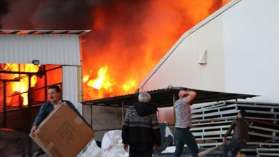Bursa'da yangın!