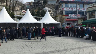 Tanzim çadırlarının borcu halka kaldı