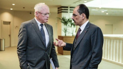 Jeffrey, İbrahim Kalın ile görüştü