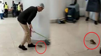 Yeni Havalimanında fare gerginliği