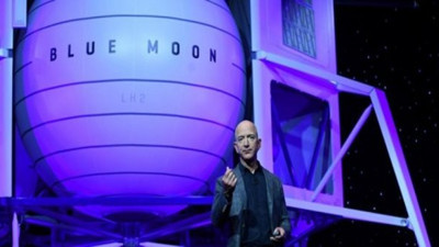 Amazon'un patronu Ay'a uzay aracı gönderecek Kaynak: Amazon'un patronu Ay'a uzay aracı gönderecek