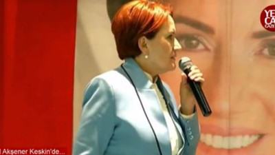 Akşener Keskin’de iftar programında konuştu