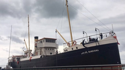 Temsili Bandırma Vapuru Samsun'a hareket etti
