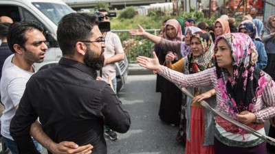 Başakşehir'de kadınlardan 'uyuşturucu' protestosu