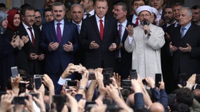 Cami açılışında oy isteyen Erdoğan’a İYİ Parti’den tepki