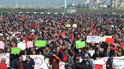 EYT'liler Yenikapı'da buluştu