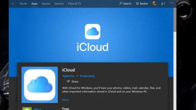 Apple'dan iCloud için Windows 10 uygulaması