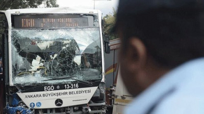 EGO otobüsü kafeye girdi: 3 yaralı