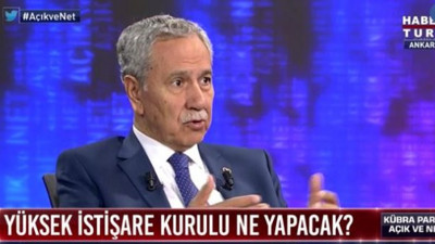 Arınç Erdoğan'ı böyle eleştirdi