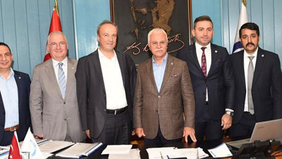 Koray Aydın'dan Turan Hançerli'ye ziyaret