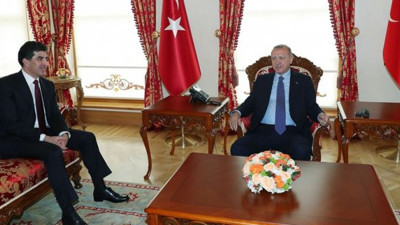 Erdoğan, Barzani ile bir araya geldi