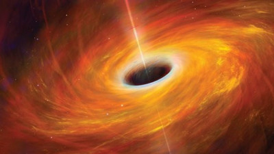 Kara delikten çıkan radyasyon yaşam oluşturabilir