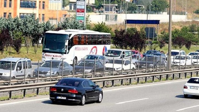 İstanbul girişlerinde seçim yoğunluğu sürüyor