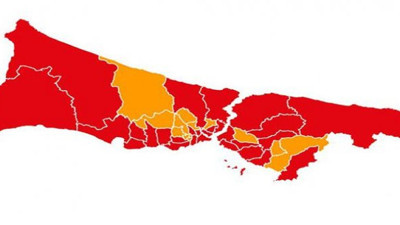 İstanbul'da ilçe ilçe seçim sonuçları