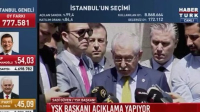 YSK Başkanı Güven’den İstanbul seçimi açıklaması