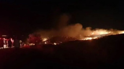 KKTC'de patlama ve yangın