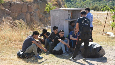 Çanakkale'de 85 kaçak göçmen yakalandı