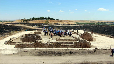 Suriye sınırındaki antik kent, arkeopark olarak açıldı