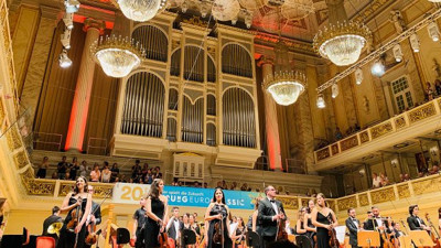 Türkiye Gençlik Filarmoni Orkestrası'ndan Berlin'de konser