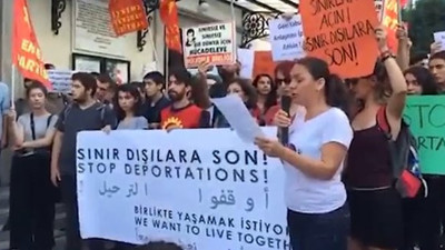 Aşırı soldan Kadıköy'de Suriyeli eylemi