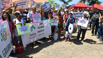 Binlerce kişi Kaz Dağları'nda buluştu