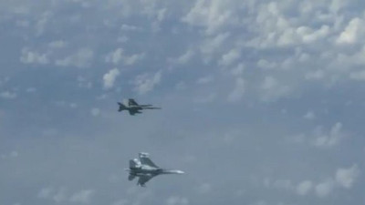 Havada tehlikeli karşılaşma (13 Ağustos 2019)