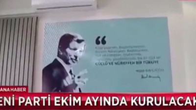 Davutoğlu'nun yeni parti binası ortaya çıktı
