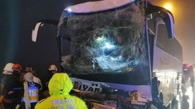 Anadolu Otoyolu'nda feci kaza: 37 yaralı