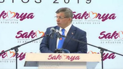 Davutoğlu, “Kimse bana hain diyemez”