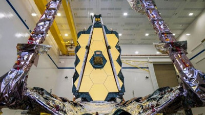 James Webb uzay teleskobu birleştirildi