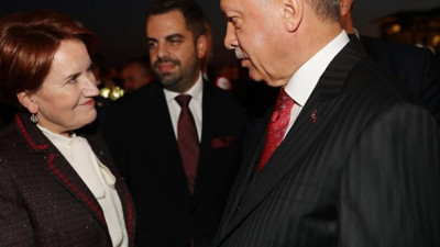 Akşener ve Erdoğan resepsiyonda ne konuştu?