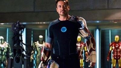 İtalya'da Iron Man heykeli dikildi