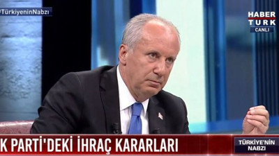 Muharrem İnce'den Davutoğlu açıklaması