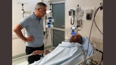 Kendini yakan vatandaşa yanık ünitesinde yer bulunamadı!