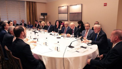 Erdoğan ABD'de Yahudi kuruluş temsilcileriyle buluştu