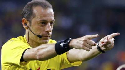 Galatasaray-Fenerbahçe derbisi Cüneyt Çakır'ın