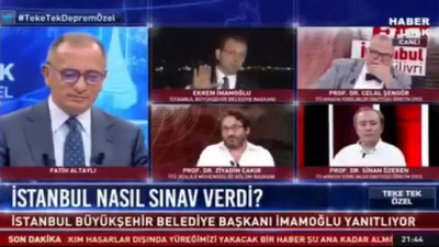 İmamoğlu ile Celal Şengör arasında dikkat çeken diyalog