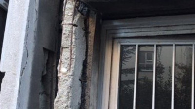 Çapa'da fakülte binası depremden önce çökmeye başladı!