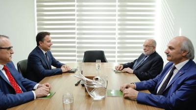 Karamollaoğlu, Ali Babacan ile görüştü